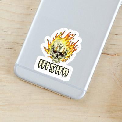 Sticker Skull Nisha Laptop Sticker Skull Nisha Laptop Image