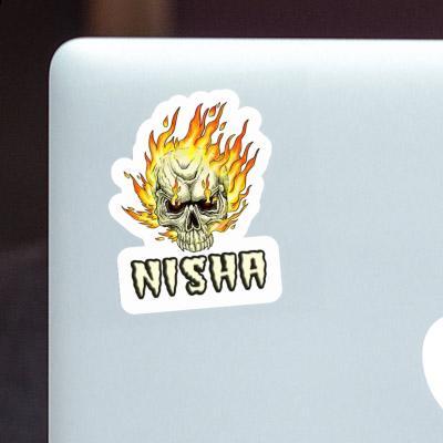 Sticker Skull Nisha Notebook Sticker Skull Nisha Notebook Image
