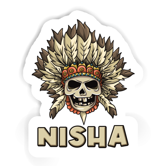 Sticker Nisha Kids Skull Laptop Sticker Nisha Kids Skull Laptop Image
