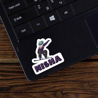 Boarder Sticker Nisha Gift package Image
