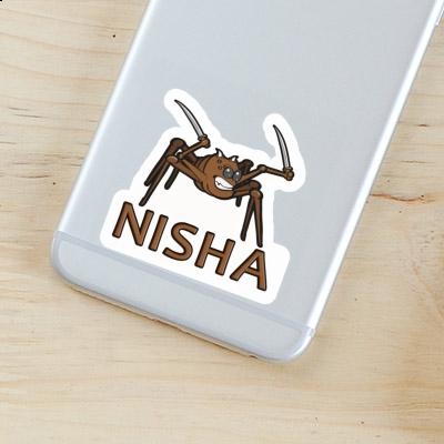 Autocollant Nisha Araignée Autocollant Nisha Araignée Image