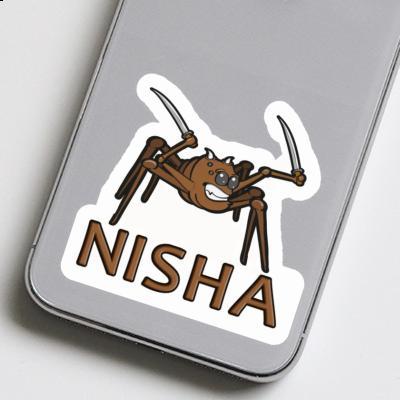 Nisha Aufkleber Kampfspinne Gift package Image