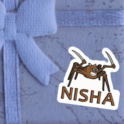 Nisha Aufkleber Kampfspinne Laptop Nisha Aufkleber Kampfspinne Laptop Image