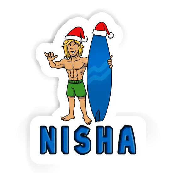 Sticker Nisha Surfer Notebook Sticker Nisha Surfer Notebook Image