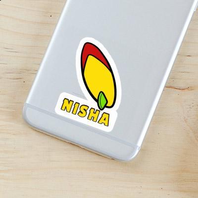 Sticker Nisha Surfboard Laptop Sticker Nisha Surfboard Laptop Image