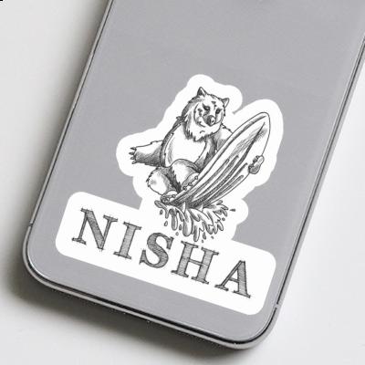 Nisha Aufkleber Surfer Laptop Nisha Aufkleber Surfer Laptop Image