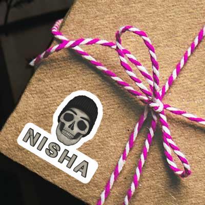 Nisha Autocollant Tête de mort Notebook Nisha Autocollant Tête de mort Notebook Image