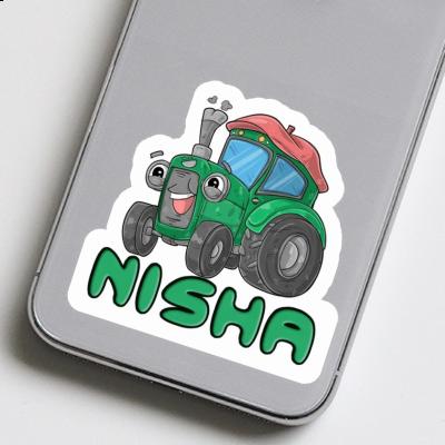 Nisha Sticker Traktor Notebook Image