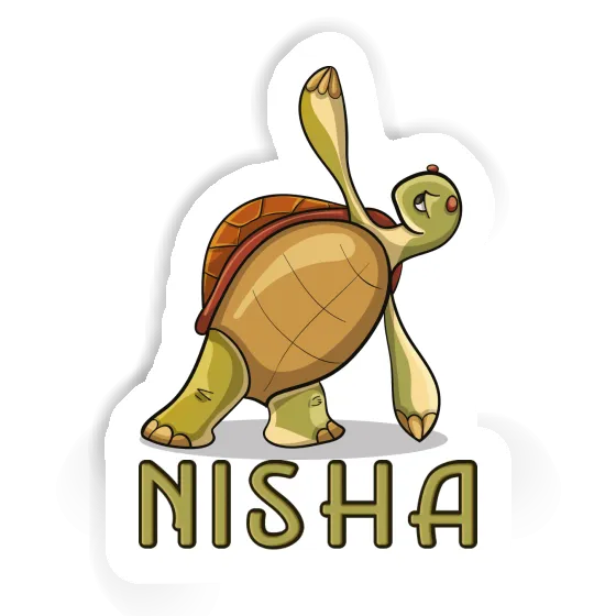 Autocollant Tortue yoga Nisha Notebook Autocollant Tortue yoga Nisha Notebook Image