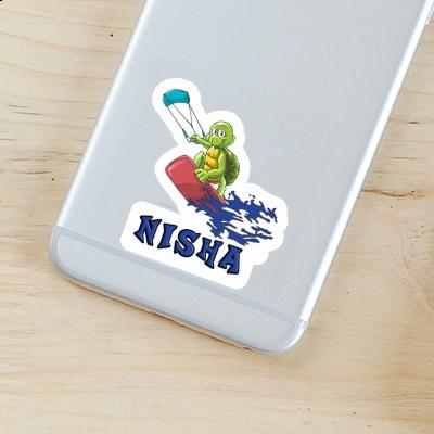 Sticker Nisha Kitesurfer Notebook Sticker Nisha Kitesurfer Gift package Image
