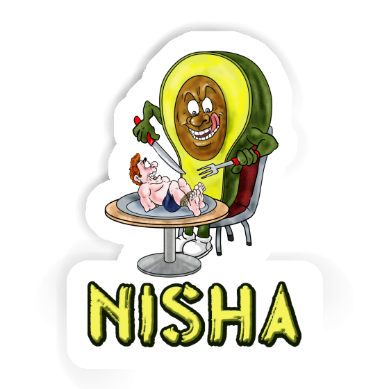 Autocollant Nisha Avocat Laptop Image