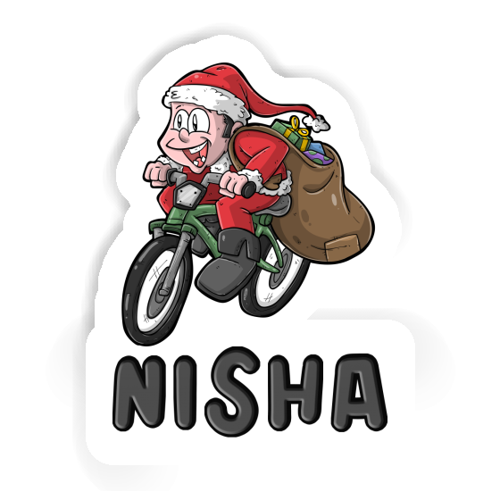 Cycliste Autocollant Nisha Cycliste Autocollant Nisha Image