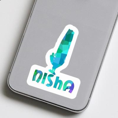 Aufkleber Nisha Windsurfer Image