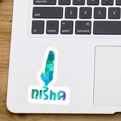 Nisha Autocollant véliplanchiste Notebook Nisha Autocollant véliplanchiste Gift package Image
