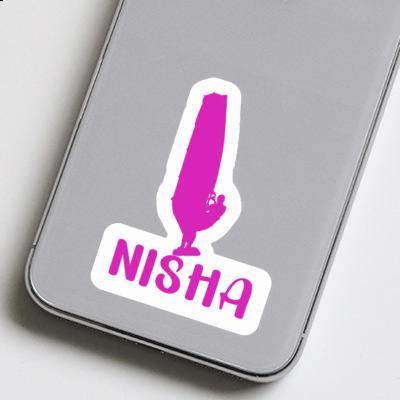Windsurfer Sticker Nisha Notebook Image