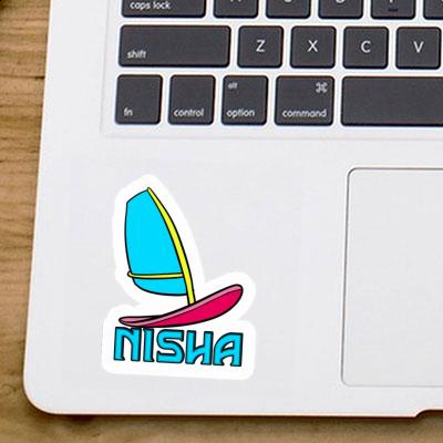 Sticker Windsurf Board Nisha Sticker Windsurf Board Nisha Image