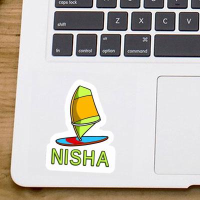 Nisha Autocollant Planche à voile Notebook Nisha Autocollant Planche à voile Gift package Image