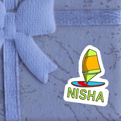 Nisha Autocollant Planche à voile Laptop Nisha Autocollant Planche à voile Laptop Image