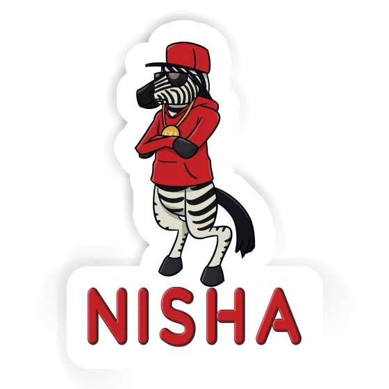 Autocollant Zebra Nisha Notebook Autocollant Zebra Nisha Notebook Image