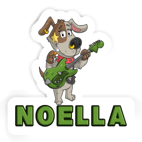 Sticker Noella Guitarist Image