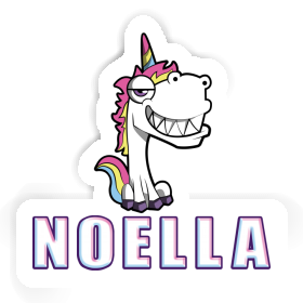 Sticker Grinning Unicorn Noella Image
