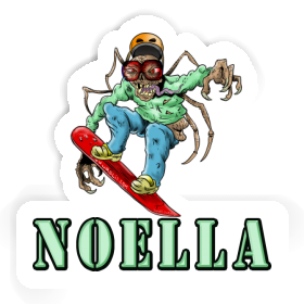 Sticker Noella Snowboarder Image
