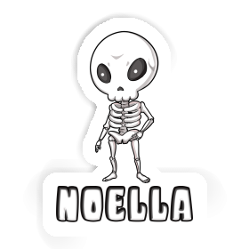 Sticker Skelett Noella Image