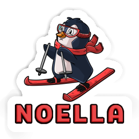 Skier Sticker Noella Image