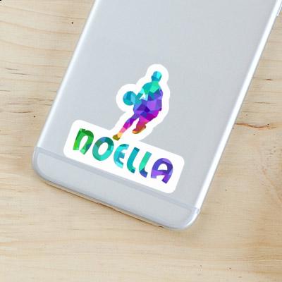 Sticker Basketballspieler Noella Notebook Sticker Basketballspieler Noella Gift package Image