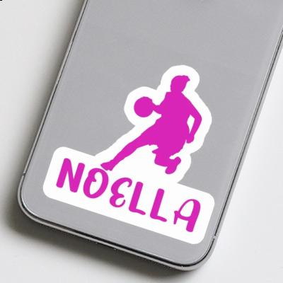 Basketballspielerin Sticker Noella Laptop Basketballspielerin Sticker Noella Laptop Image