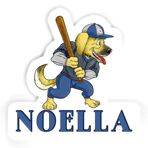 Baseball-Hund Aufkleber Noella Notebook Baseball-Hund Aufkleber Noella Gift package Image