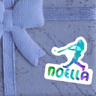 Noella Sticker Baseball Player Laptop Noella Sticker Baseball Player Laptop Image
