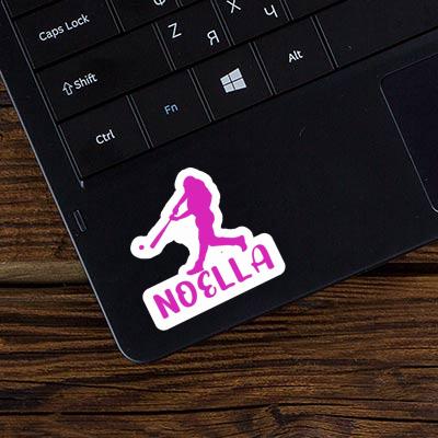 Sticker Baseballspieler Noella Notebook Sticker Baseballspieler Noella Notebook Image