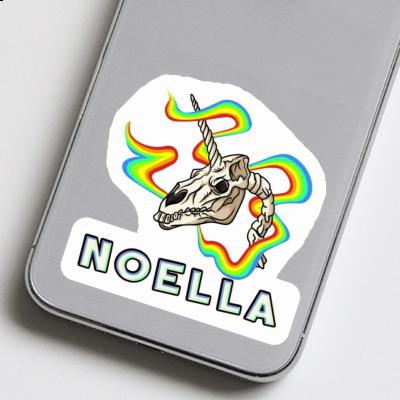 Einhorn-Totenkopf Aufkleber Noella Einhorn-Totenkopf Aufkleber Noella Image