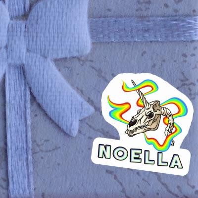 Einhorn-Totenkopf Aufkleber Noella Notebook Einhorn-Totenkopf Aufkleber Noella Gift package Image