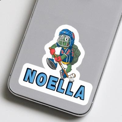 Sticker Noella Ice-Hockey Player Notebook Sticker Noella Ice-Hockey Player Notebook Image