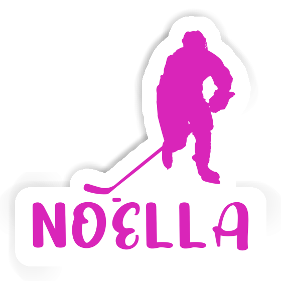 Aufkleber Eishockeyspielerin Noella Laptop Aufkleber Eishockeyspielerin Noella Laptop Image