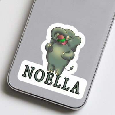 Noella Autocollant Éléphant Noella Autocollant Éléphant Image