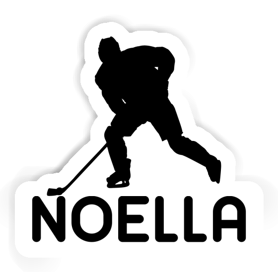Sticker Hockey Player Noella Laptop Sticker Hockey Player Noella Laptop Image