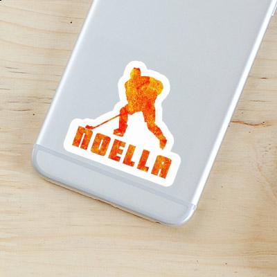 Eishockeyspieler Sticker Noella Laptop Eishockeyspieler Sticker Noella Laptop Image