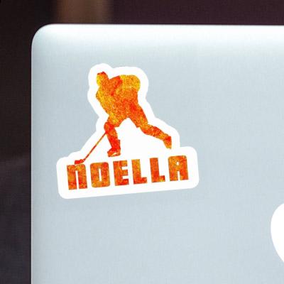 Noella Sticker Hockey Player Laptop Noella Sticker Hockey Player Laptop Image