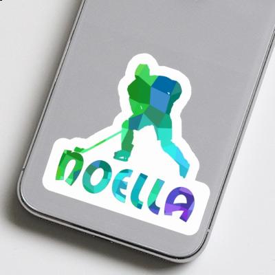 Noella Sticker Hockey Player Laptop Noella Sticker Hockey Player Laptop Image