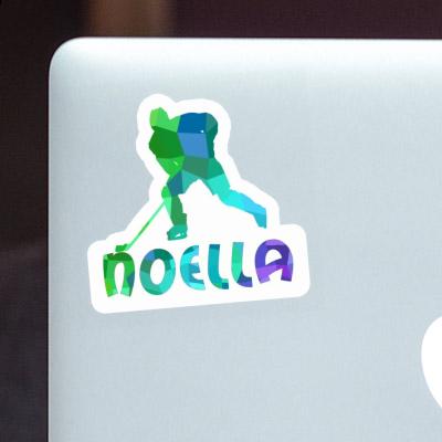 Sticker Noella Eishockeyspieler Notebook Sticker Noella Eishockeyspieler Notebook Image