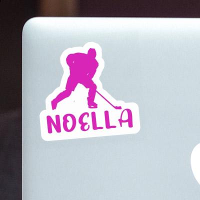 Eishockeyspielerin Sticker Noella Laptop Eishockeyspielerin Sticker Noella Laptop Image
