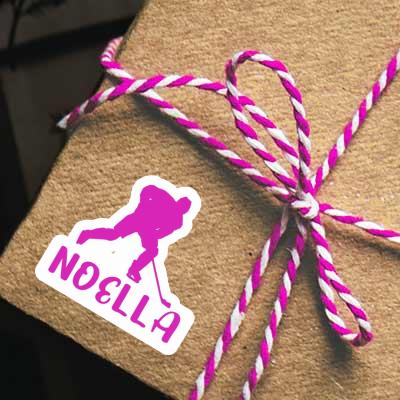 Hockey Player Sticker Noella Notebook Hockey Player Sticker Noella Gift package Image