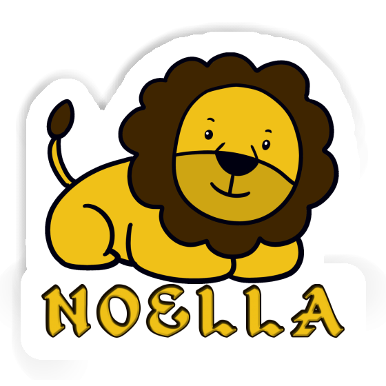 Sticker Lion Noella Notebook Sticker Lion Noella Gift package Image