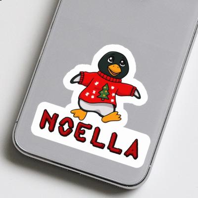Aufkleber Weihnachtspinguin Noella Notebook Aufkleber Weihnachtspinguin Noella Gift package Image