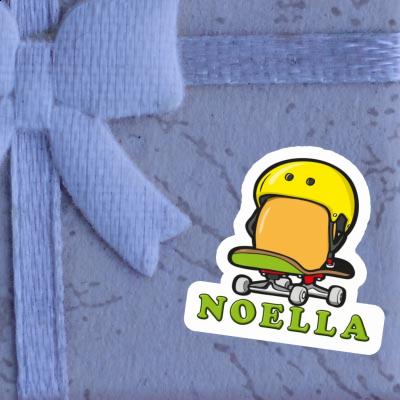 Aufkleber Skateboard-Ei Noella Notebook Aufkleber Skateboard-Ei Noella Notebook Image
