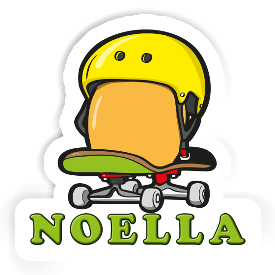 Aufkleber Skateboard-Ei Noella Laptop Aufkleber Skateboard-Ei Noella Laptop Image