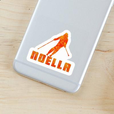 Aufkleber Skifahrerin Noella Notebook Aufkleber Skifahrerin Noella Gift package Image